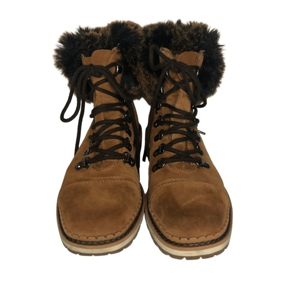 Sam Edelman Bowen Cold Weather Boots Faux Fur women’s sz 6.5 - Picture 3 of 12